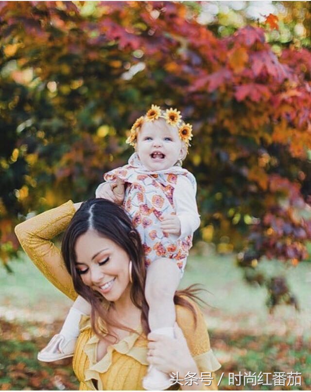 ins女博主穿衣搭配,ins博主亲子装搭配