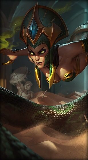 英雄联盟lol魔蛇之拥卡西奥佩娅,魔蛇之拥卡西奥佩娅特效