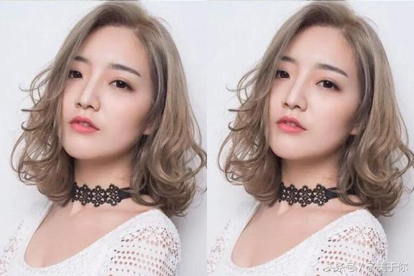 适合中长发的懒人烫发,齐肩短发法式慵懒烫发