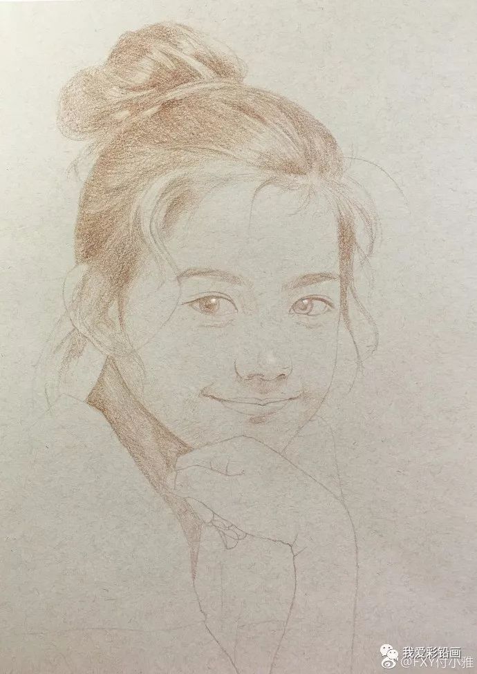 彩铅手绘图片唯美人物,彩铅手绘动漫人物女孩