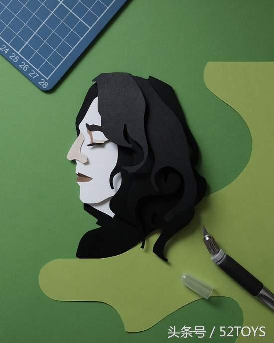 影视模型人物,霍格沃茨纸雕模型