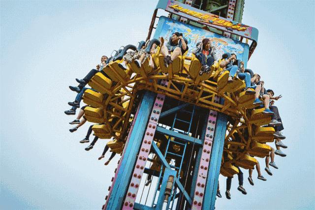 国内外十大好玩的大型游乐场,西安童真童趣游乐场