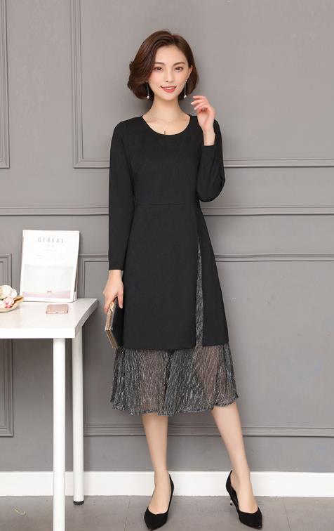 大码年轻妈妈新年装,2018新款妈妈装大码