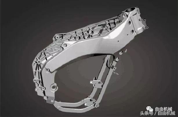 摩托车结构强度最强的车架,摩托车的车架