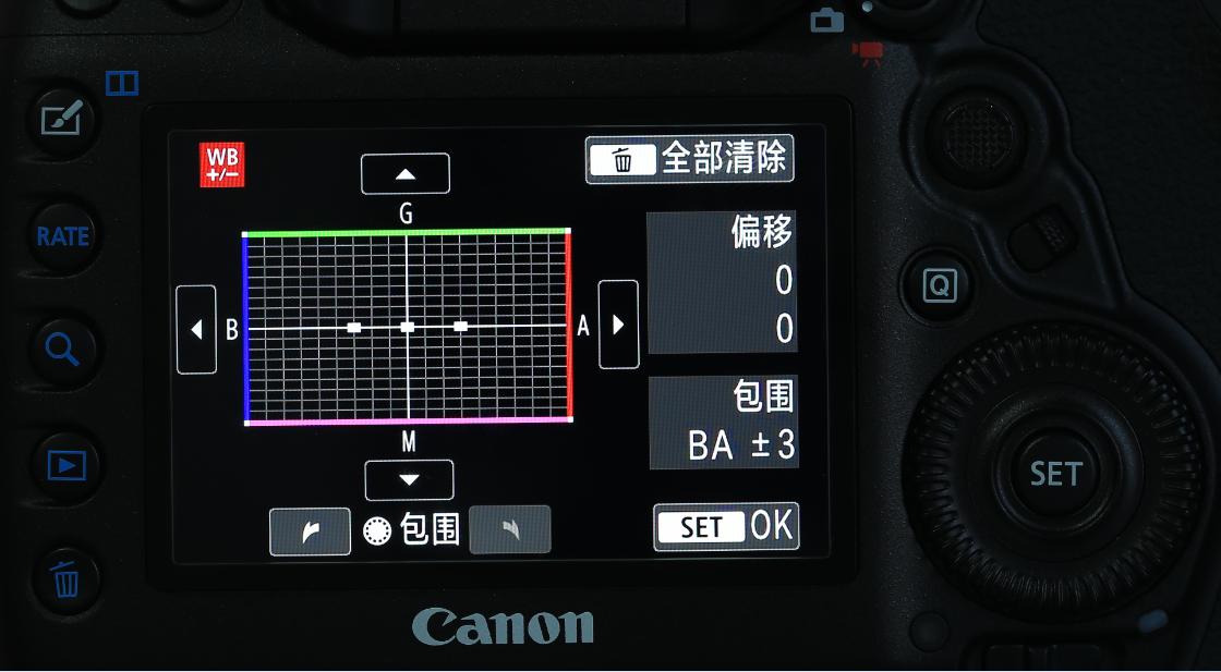 单反摄影入门白平衡偏移,佳能5d相机如何调整白平衡偏移