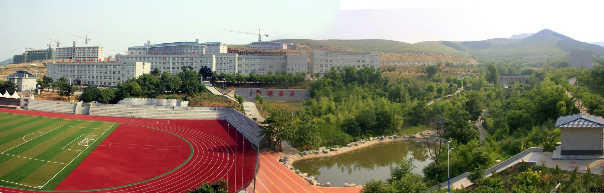 山师青州，名校名城！潍坊青州古城南部看山东师范大学历山学院！