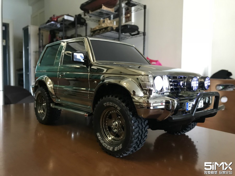 田宫cc01帕杰罗开箱,田宫cc01帕杰罗