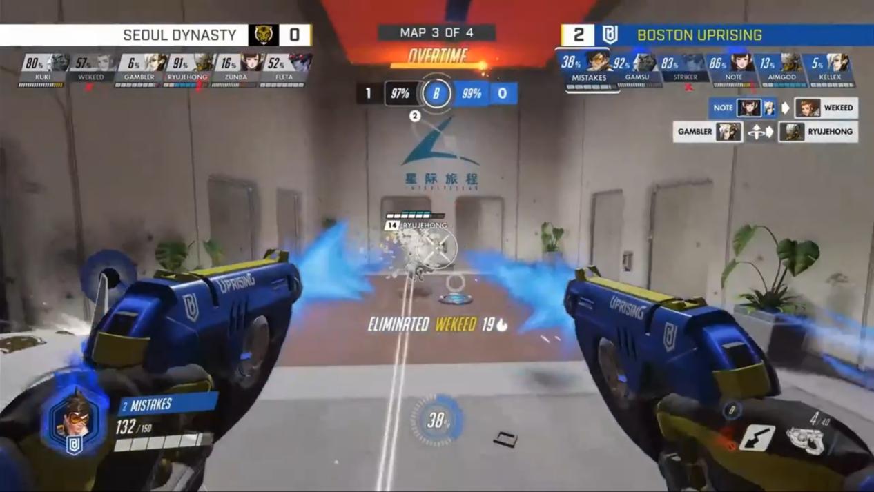 OWL常规赛4阶段第四周首日：崛起再掀王朝，巨龙负重前行