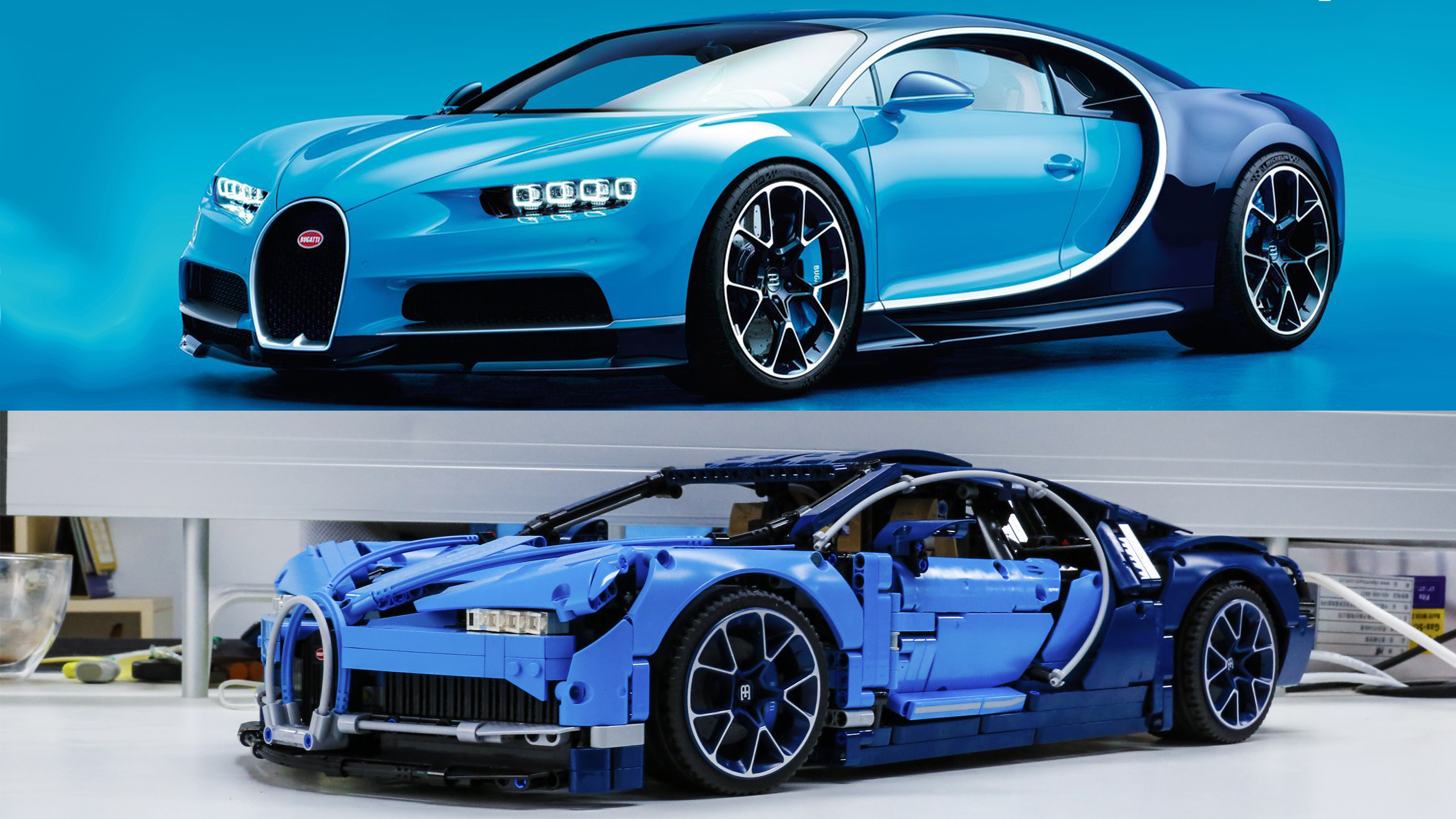 乐高911和布加迪,布加迪chiron911turbo