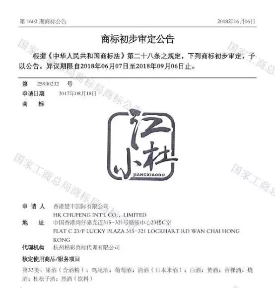 商标夏季系列,商标公告2019年