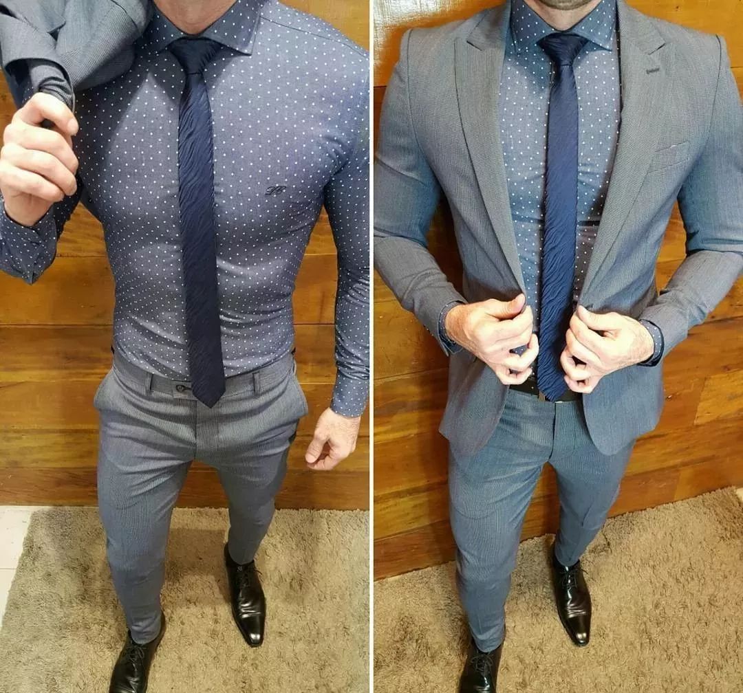 男人胸肌胀起来,男人胸肌撑起西装