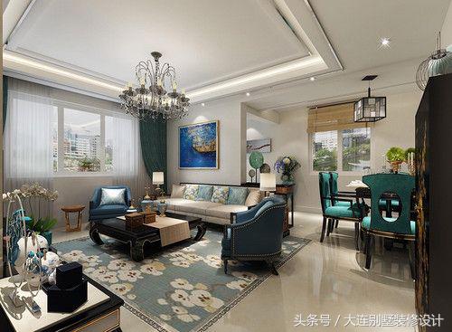 北京首开铂郡顶层复式,首开铂郡147平三室二卫装修图