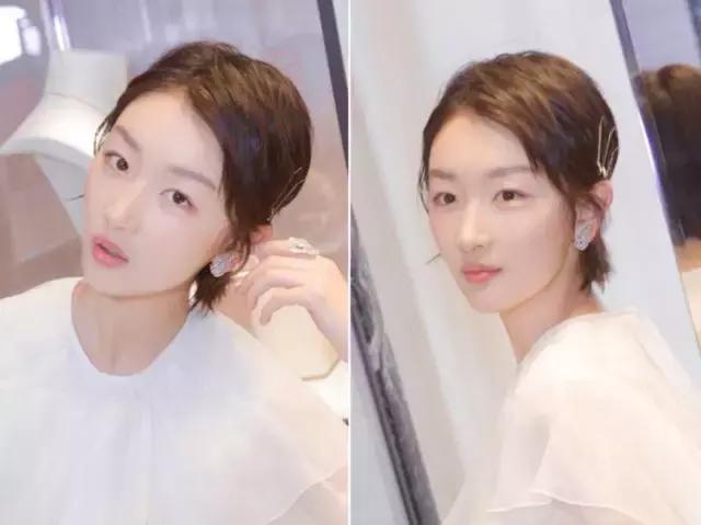 佟丽娅古装发型怎么扎,佟丽娅扎短辫的发型