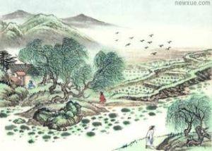 鐜嬬淮璇楄瘝灞辨按鐢板洯,鐜嬬淮鐨勭敯鍥北姘磋瘲