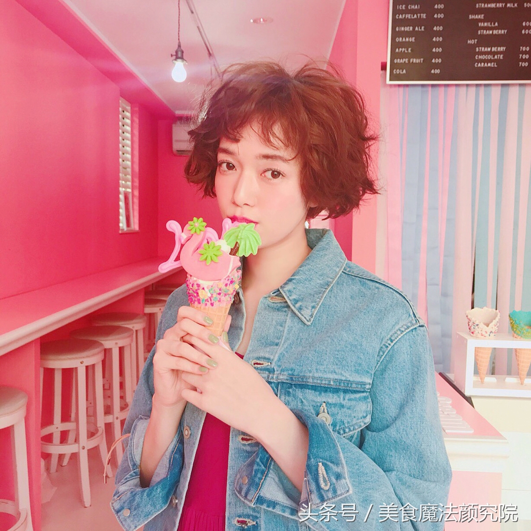 少女心泛滥的日本原宿EddysIceCream，美腻小姐姐聚集地~