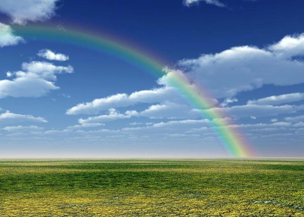 以彩虹为题的古诗词句子,描写彩虹长的诗句