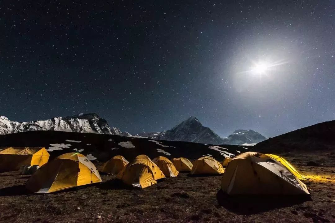 希夏邦马徒步详细路线图,希夏邦马大环线徒步