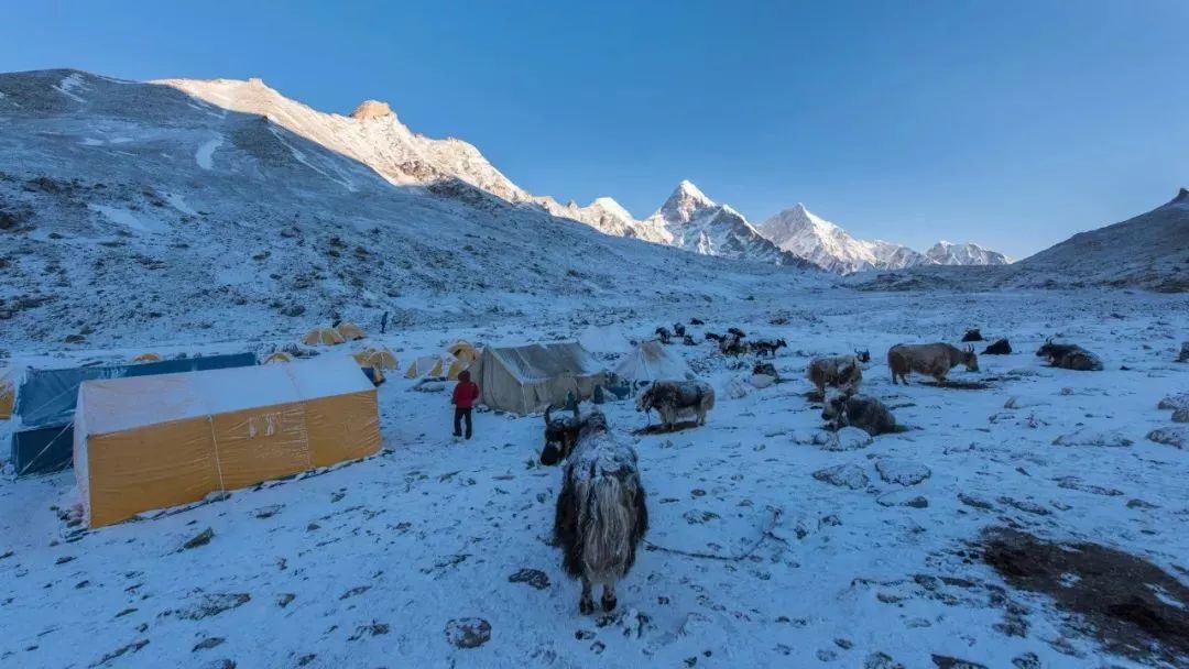 希夏邦马徒步详细路线图,希夏邦马大环线徒步