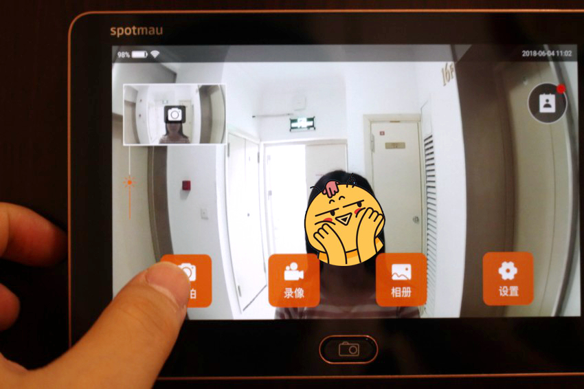 斑点猫智能猫眼门镜,斑点猫x1智能猫眼评测