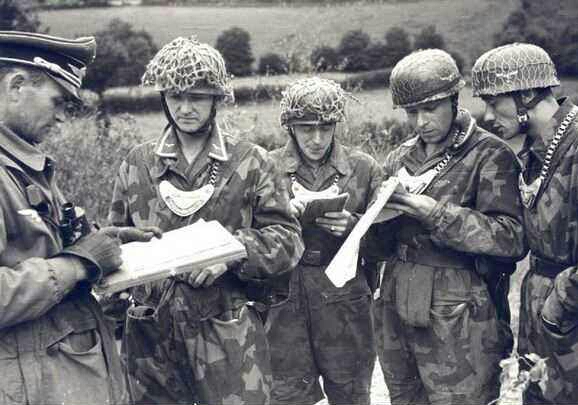 德国伞兵之歌绿色的魔鬼,绿恶魔德国伞兵