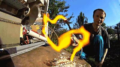 微波炉改装加农炮,微波炉改装武器