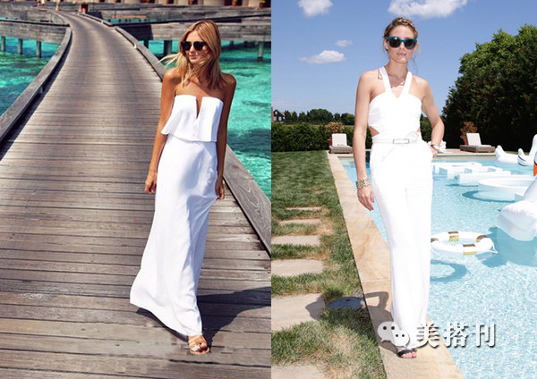 去海边吹吹风，除了仙美连衣裙还有这些美搭