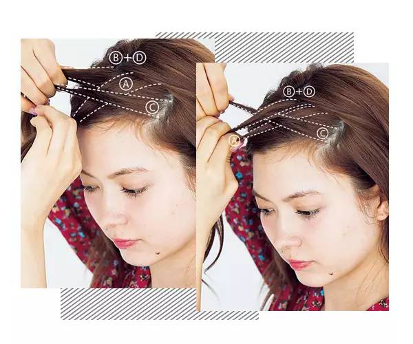 刘海鱼骨辫编发教程,鱼骨辫编发教程春天该有的发型