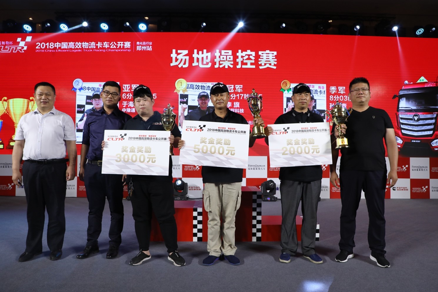 高效物流卡车公开赛郑州站,中国高效物流卡车