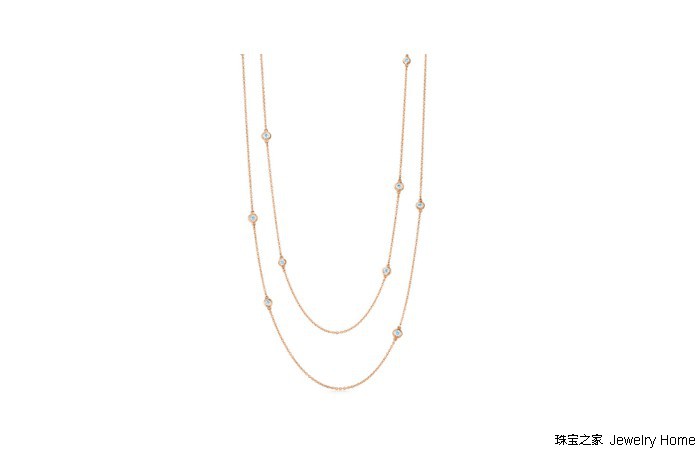 项链轻奢小众高级感蒂芙尼十字架,蒂芙尼项链经典款式推荐