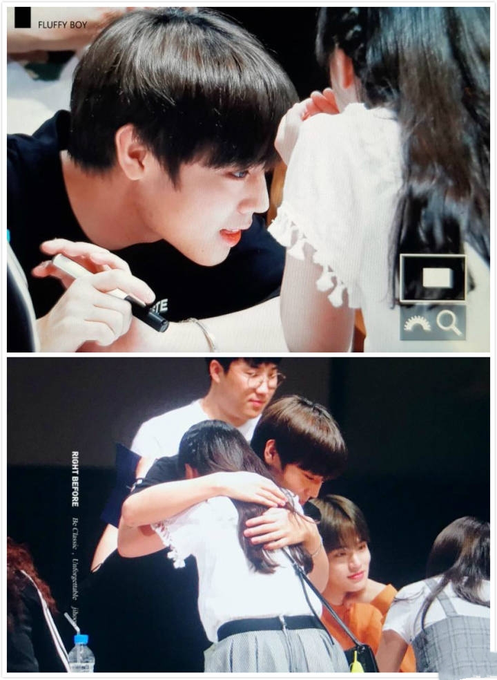 朴志训看到粉丝的应援,pann热议