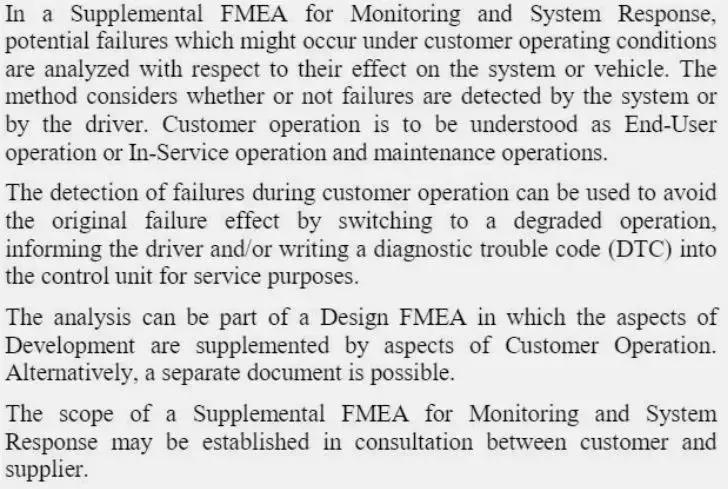 fmea分析的基本思路,fmea第五版分析表格