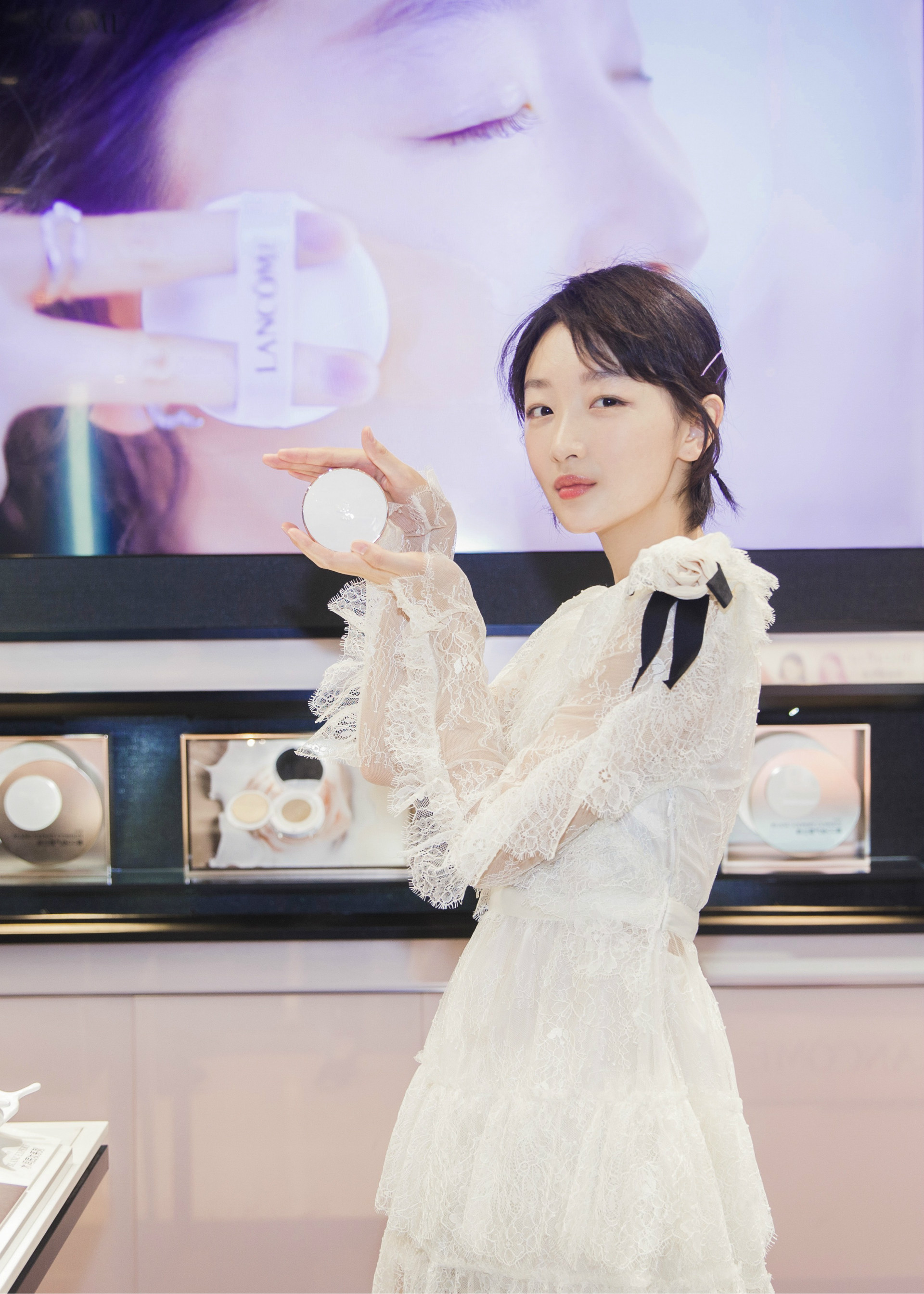 lancome兰蔻菁纯丝绒雾面唇膏196,lancome兰蔻双十一限时体验