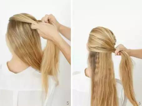 简单易懂又减龄的一款编发造型,侧编刘海编发教程简单又好看