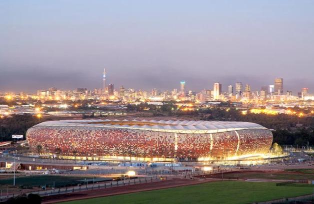 世界杯场馆中的热情体验