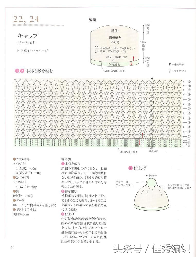 初生婴儿毛衣钩针简单编织,婴儿钩针编织教程全过程