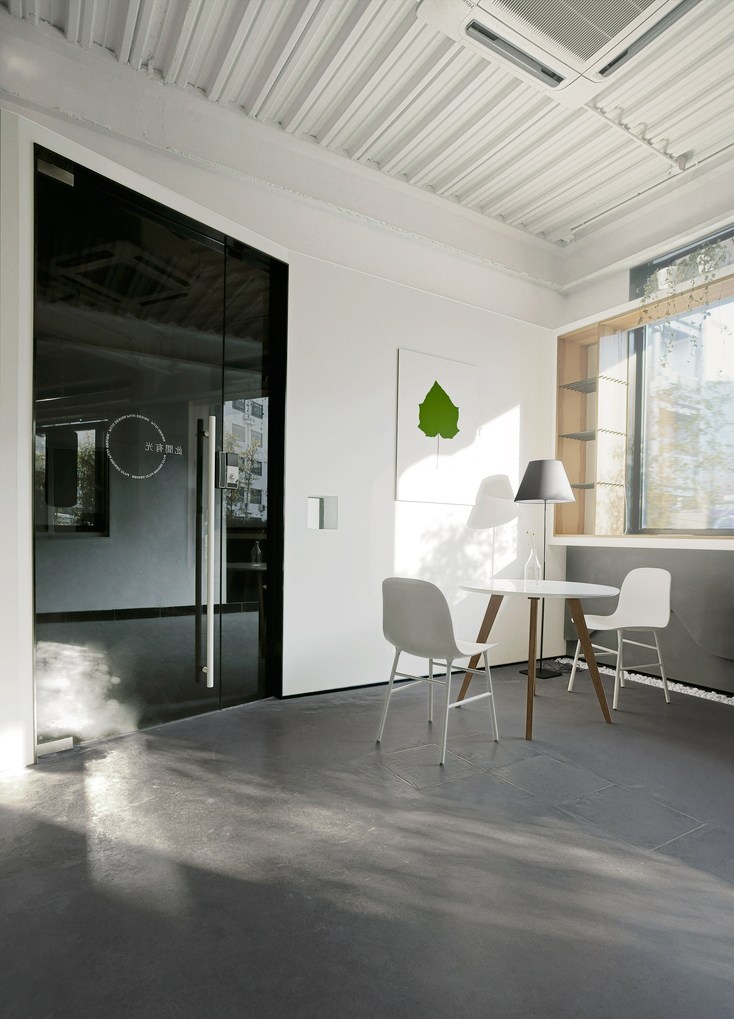 20平方办公室轻奢风装修,现代毛坯装修风格办公室