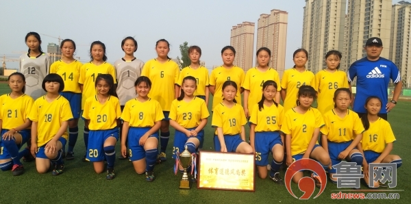 北辛中学女足,初中女子体育联赛冠军