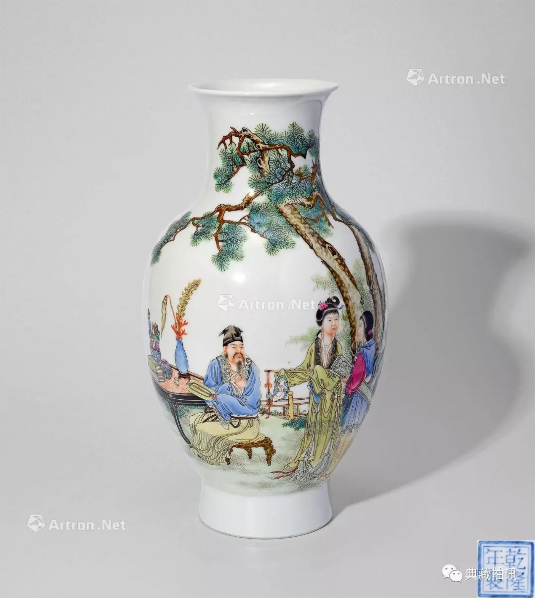 最新成交结果：中贸圣佳瓷艺丹青——近现代文人瓷专场