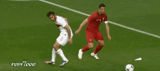 c罗弹跳高度2.92米怎么练的,c罗的跑步姿势