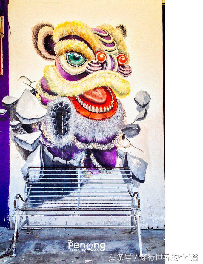 马来西亚槟城的壁画,槟城壁画详细攻略