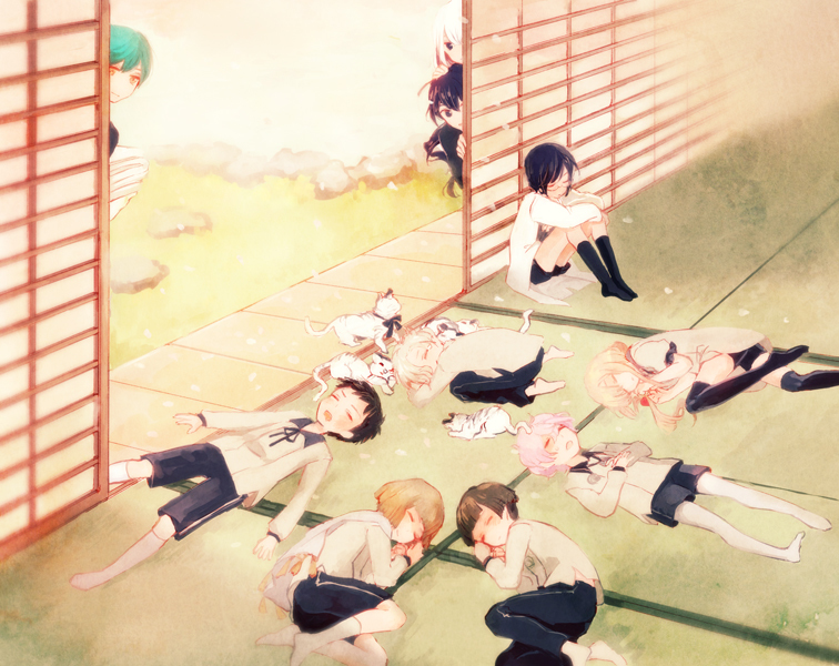 与君共度幸福时光，精选15张温馨的动漫插画，高清