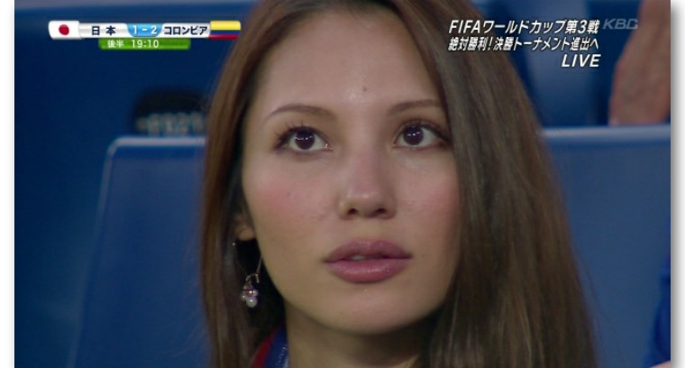 盘点日本高颜值足球队员太太,世界杯足球球星太太团