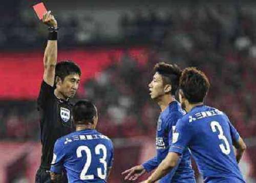 中国足球假犯规集锦,中国足球裁判判罚点球