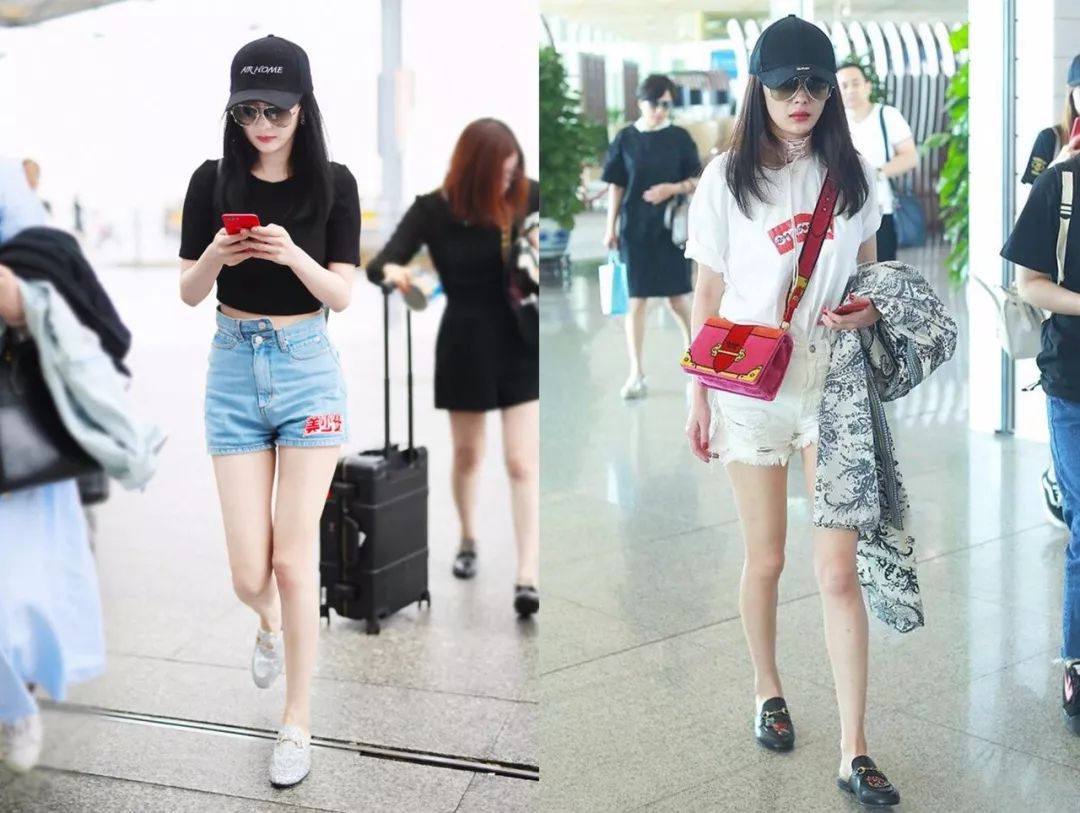 短裤怎样穿显高,短裤小白鞋穿搭