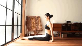 5个有效的瘦小腿瑜伽动作图,瑜伽瘦大小腿的最快方法