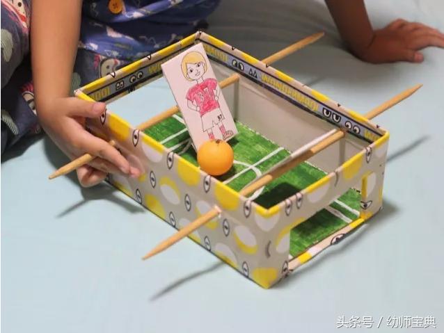 幼儿园足球世界杯手工作品,简单的足球手工