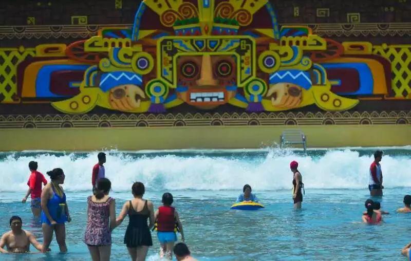 天津欢乐谷玛雅水上乐园漂流,欢乐谷玛雅水上乐园天津