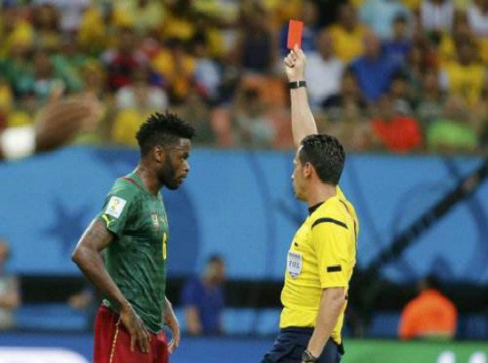 世界杯十大红牌,世界杯足坛百大红牌