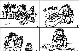 一二年级看图写话实例训练15则，助力孩子期末考！