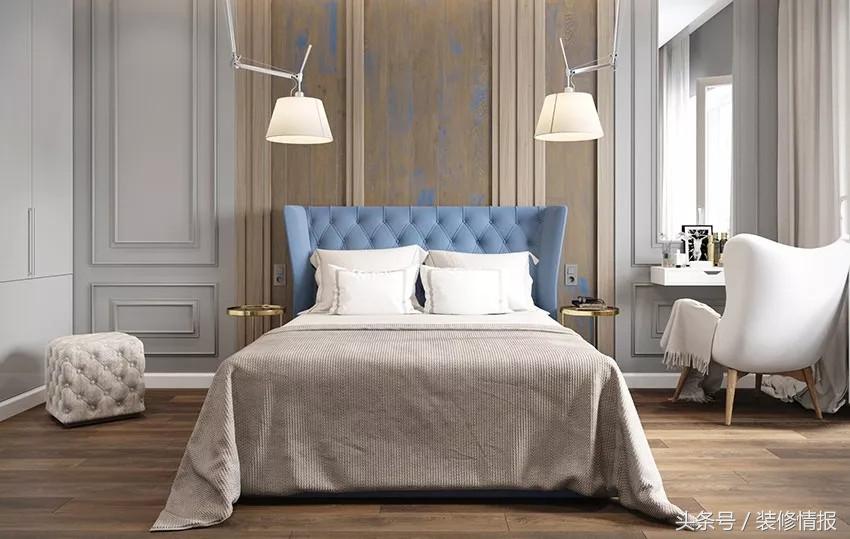 掉灰严重的墙怎么拯救,最实用最大气的卧室背景墙